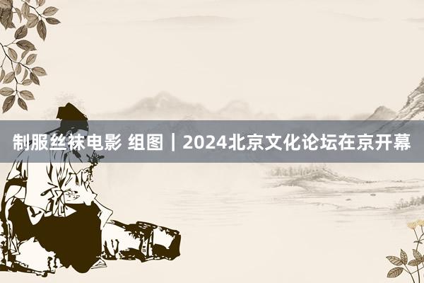 制服丝袜电影 组图｜2024北京文化论坛在京开幕